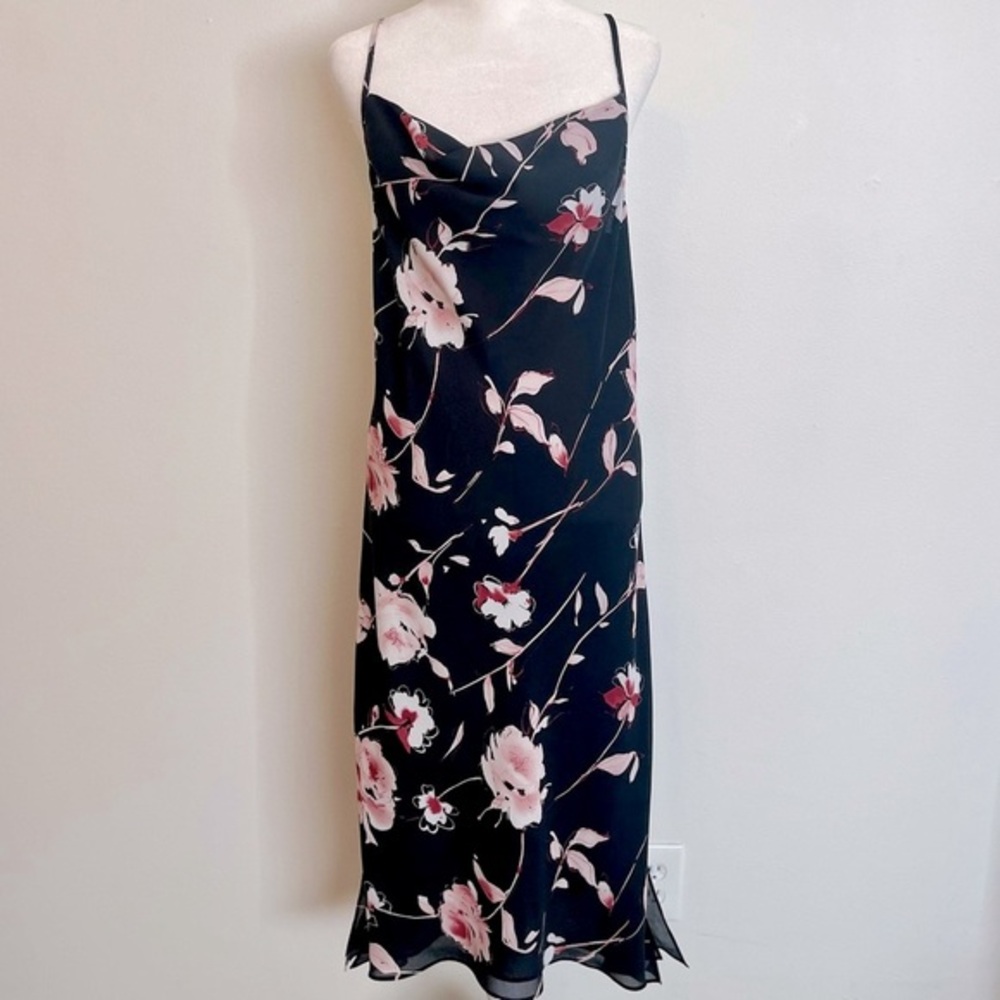 Vintage floral slip dress